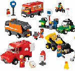 Общественный и муниципальный транспорт. LEGO арт. RN9747