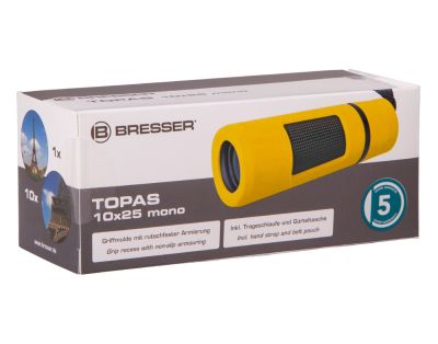 Монокуляр Bresser (Брессер) Topas 10x25 Yellow