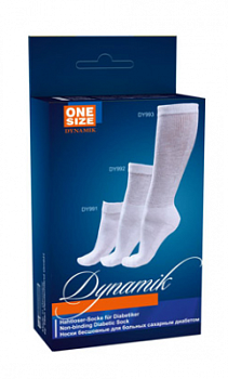 Носки бесшовные для больных сахарным диабетом (короткие) DYNAMIK