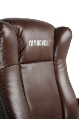 Массажное офисное кресло Yamaguchi Prestige (коричневое) арт. UM21156