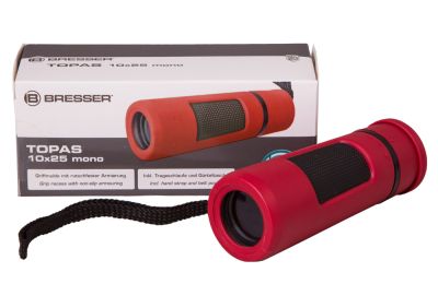 Монокуляр Bresser (Брессер) Topas 10x25 Red
