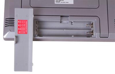 Метеостанция (настенные часы) Bresser (Брессер) TemeoTrend JC LCD с радиоуправлением, серебристая