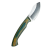 Windford Сатир сталь AUS 10, зелёный/жёлтый